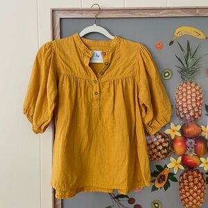 Grace Top in Mustard